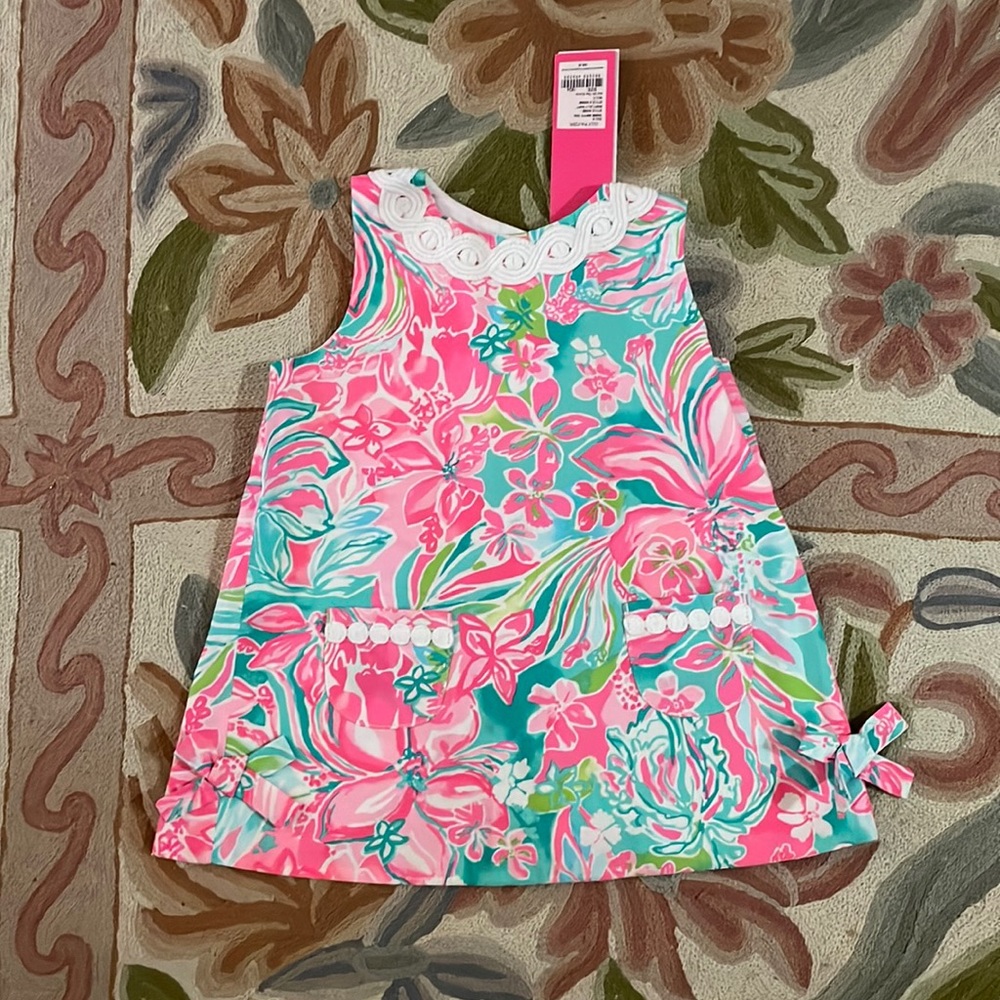 NWT Lilly Pulitzer Baby Shift Dress size 18-24 months